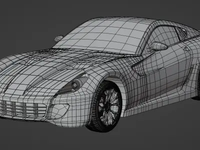 Ferrari 599 GTB 3D model