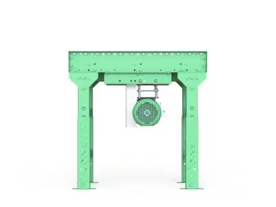 Motorized Roller Conveyor 3D model