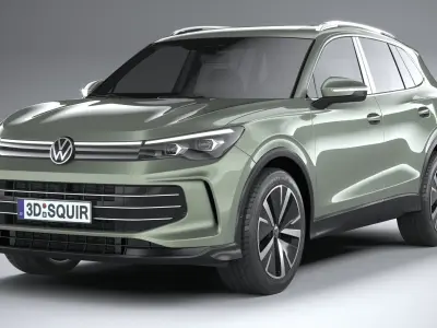 Volkswagen Tiguan 2024 3D model