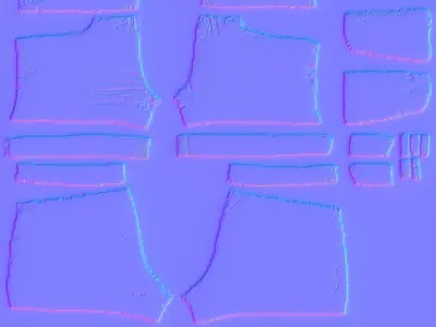 Detailed Swinsuit PBR 4k Low-poly 3D model