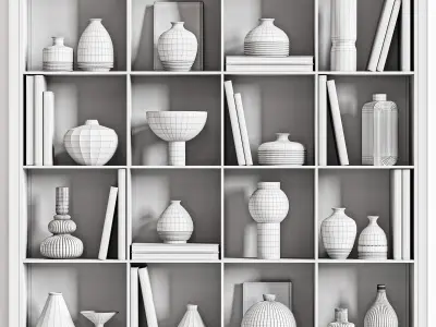 Decorative set09 3D model