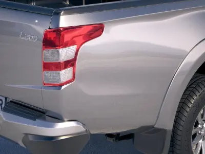 Mitsubishi L200 extended cab 2016 3D model