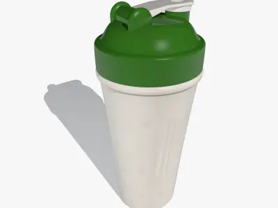 Green Sports Shaker Cup 3D model