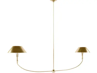 Turlington XL Linear Chandelier 3D model
