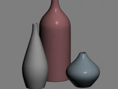 vase 18 3D model purchase