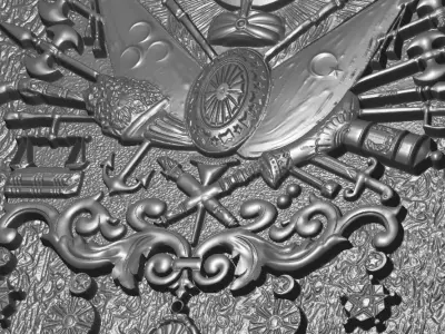 OSMANLI DEVLET ARMASI    ARMS OF THE OTTOMAN EMPIRE 3D model