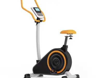 Stationary Magnetic Bike 3D model