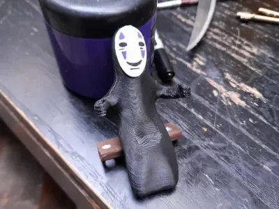 Kaonashi No Face man Car 3D print model