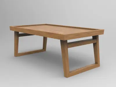 Sire Tray Low-poly 3D model