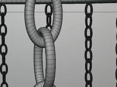 jhumar light 3D model