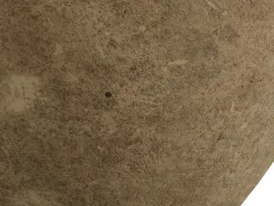 Uneven ceramic vase 3D model