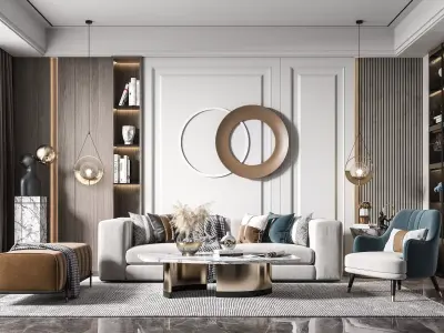 Luxury apartment 29 3D model