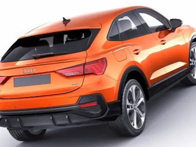 Audi Q3 Sportback 2020 3D model