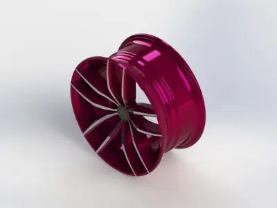 Cast rim NICHE SPORT SERIES VICE - M204 3D model