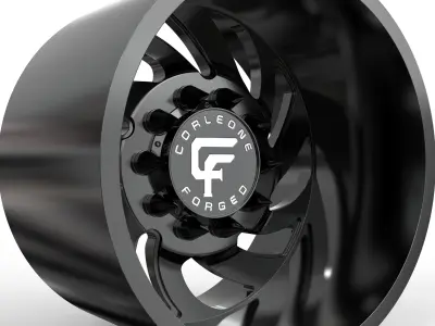 corleone Rear inverno dually wheel  3D print model