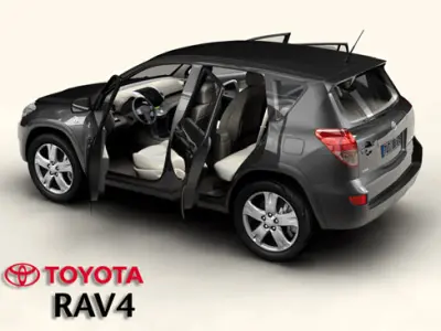 Toyota RAV4 3D model