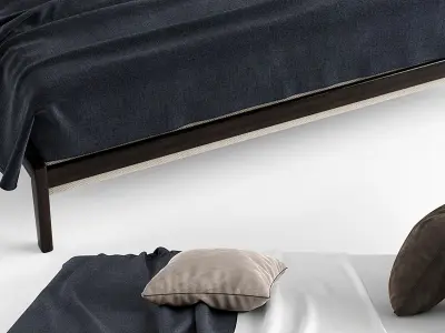 bed Modern double 3D model