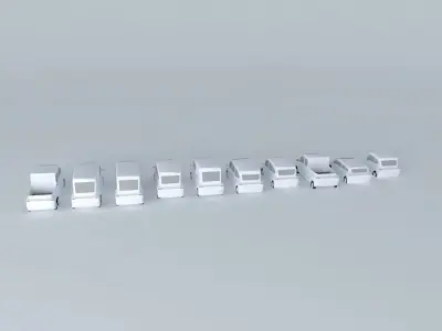 ARGOMOBIL family 1 0 3D model