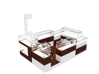 Booth Exhibition Stand a32 3D model