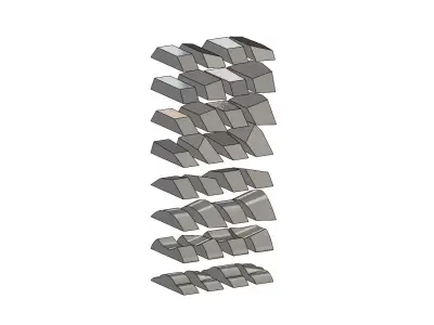 Block obstacles ramps for Rc racing and fingerboarding 3D print model