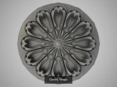 Carving Design Pack 3D Model Collection