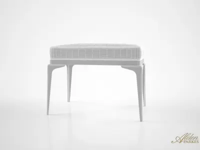 Alden Parkes Stiletto single bench 3D model