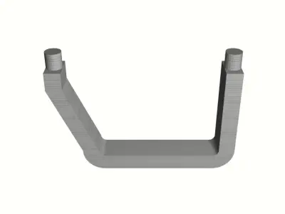 HO Mt Vernon Car Manufacturing 41 6 All Steel Modified Gondola 3D print model