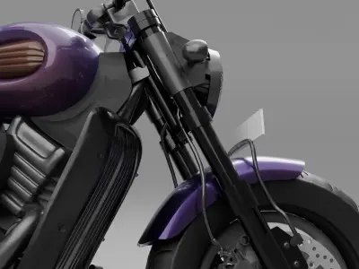 Cruiser Bike 3D model