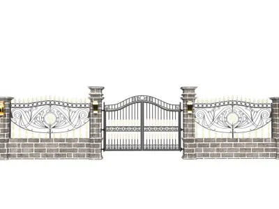 Iron Gate 3D model