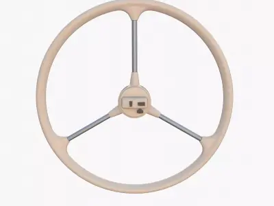 Microcar Steering Wheel 3D model