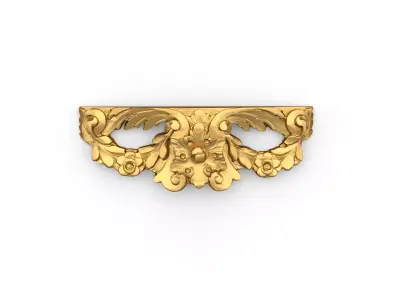 Classic decor ornament 319 3D model
