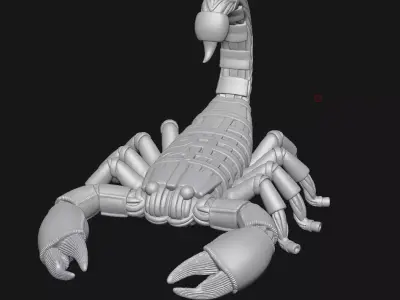 Scorpion 3D print model