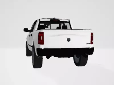 Dodge ram 1500 LIMITED  2019 3D model