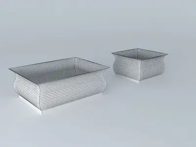 floreiras bowls Free 3D model