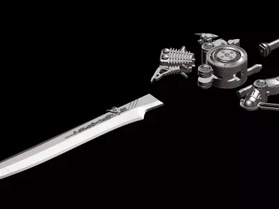 Engine Blade 3d Printable 3D print model