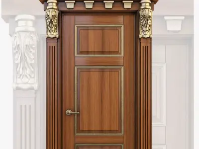 Door Classic 3D model
