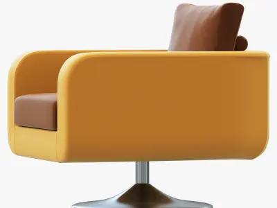 Ditre Italia Focus Armchair 3D model