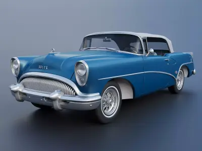 Buick Skylark 1954 3D print model