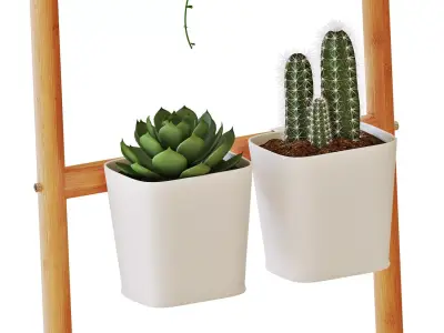 SATSUMAS Plant Stand 3 3D model