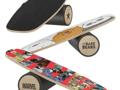 balance board 3D model