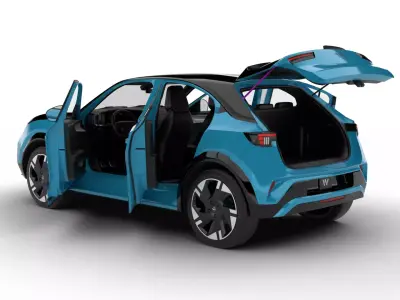 Opel Mokka 2025 HQ 3d model 3D model