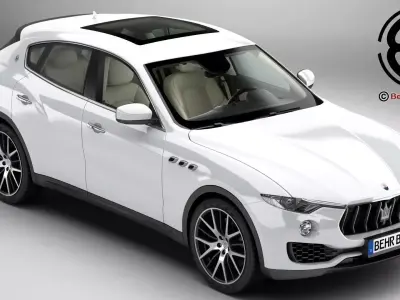 Maserati Levante 2017 3D model