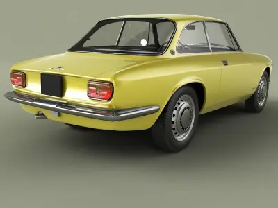 Alfa Romeo Giulia Sprint 1750 GT Veloce 3D model