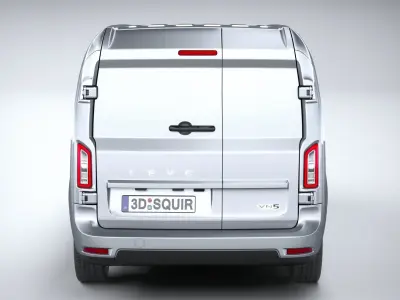 London Taxi Cab LEVC van 2021 3D model