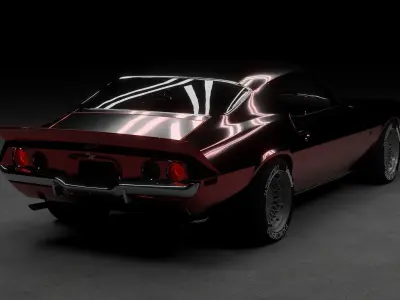 1970 Z28 Camaro 3D model