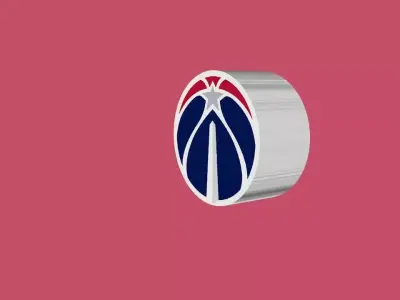 Washington Wizards Team Logo 3D model
