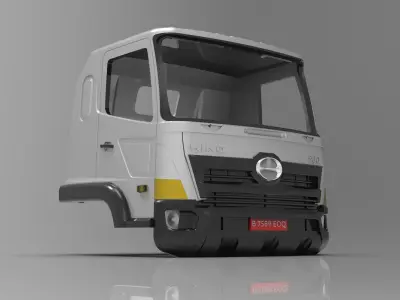 Hino 500 3D model