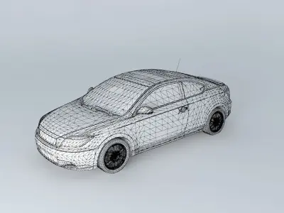 Scion tC RS 2.0 2006 Free 3D model