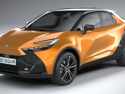 Toyota C-HR 2024 3D model