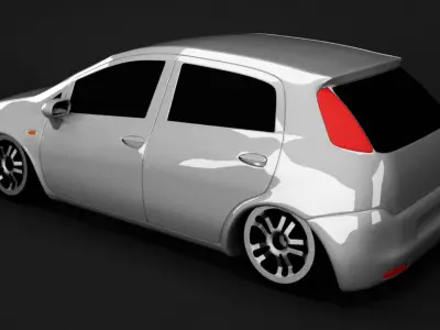 fiat punto air stl 3D print model